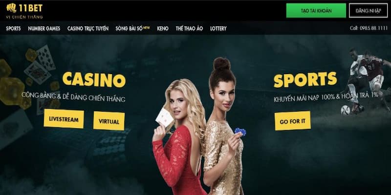 Giới thiệu tổng quan về 11Bet